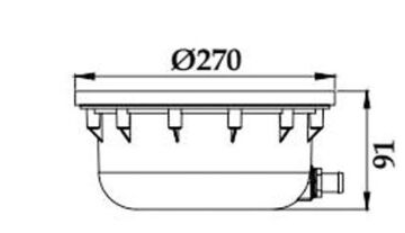 AQUAVIVA HJ-RV-SS270K-18W-RGB Электролизеры #2